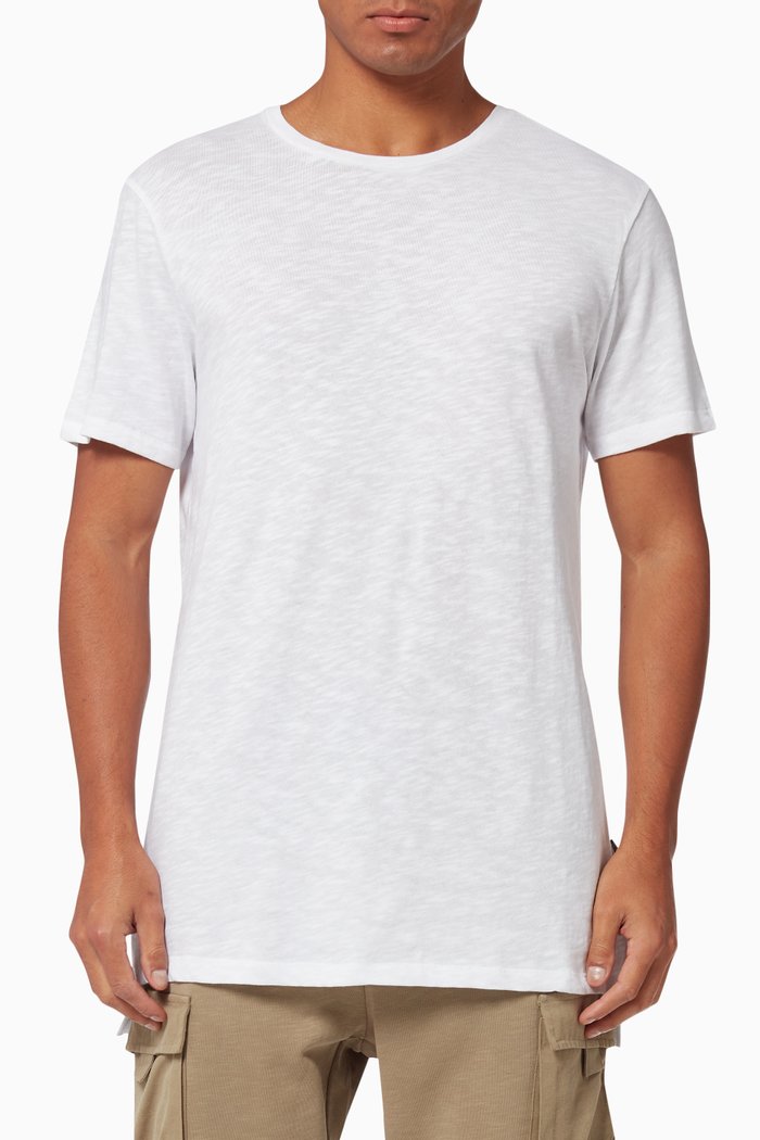 

Karlan Basic Loose Fit T-shirt in Cotton, White