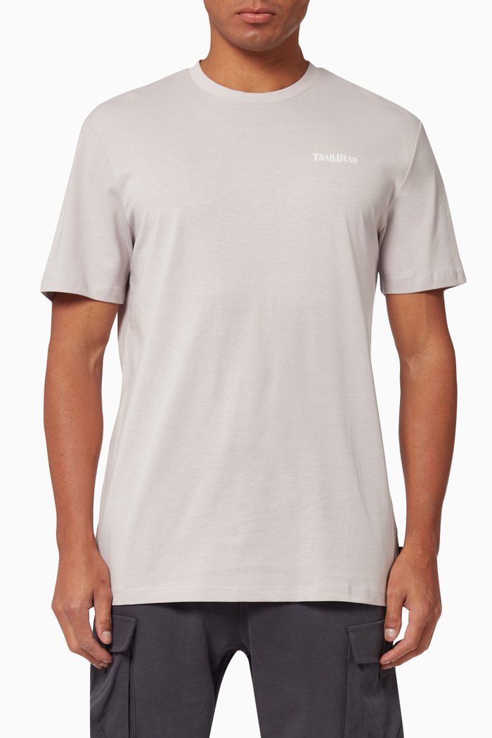 

Adam T-shirt in Organic Cotton, Grey