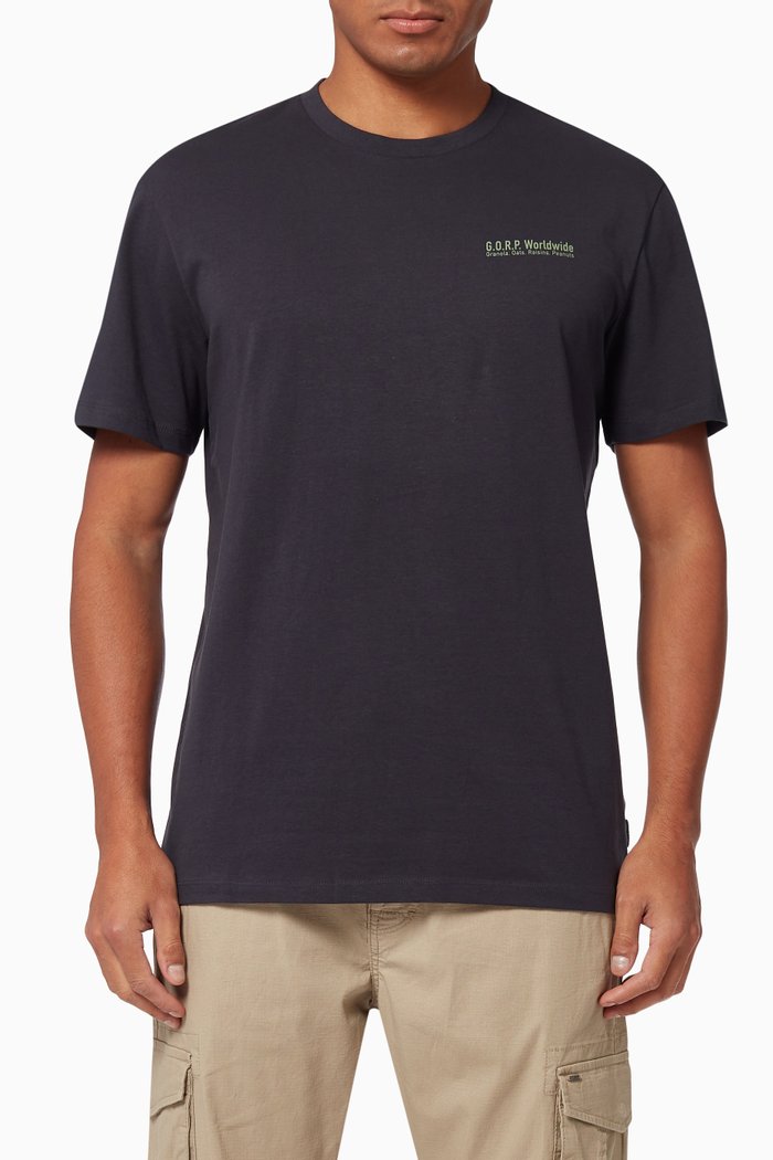 

Adam T-shirt in Organic Cotton, Blue