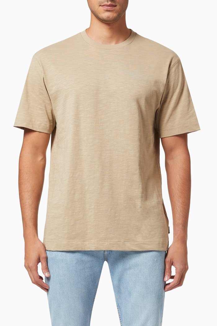 

Andrew Life Oversized T-shirt in Organic Cotton Jersey, Neutral
