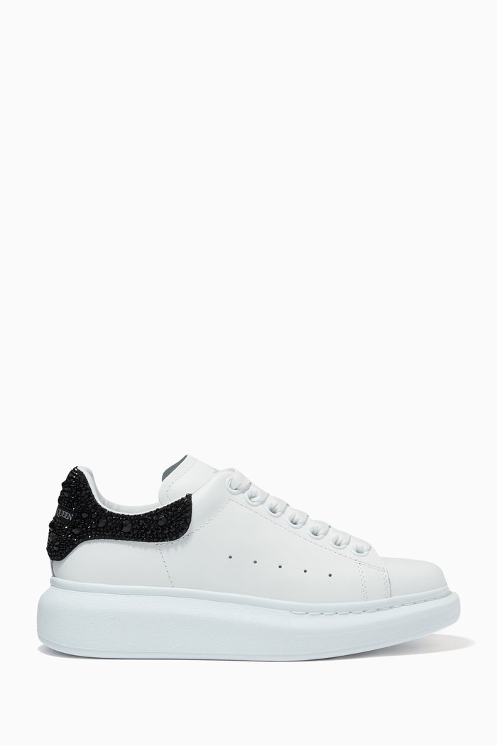 

Oversized Sneakers in Calfskin, White