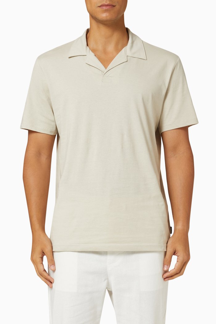 

Polo Shirt in Nylon, Neutral