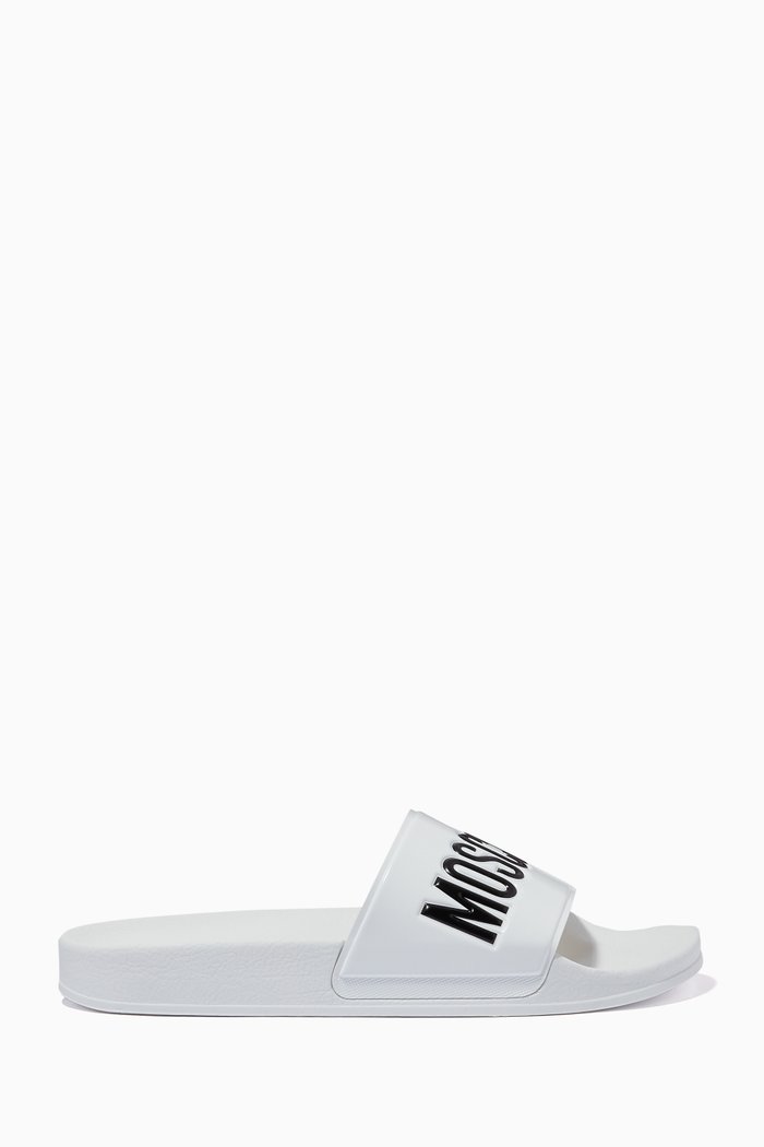 

Lettered Logo Slides in PVC, White