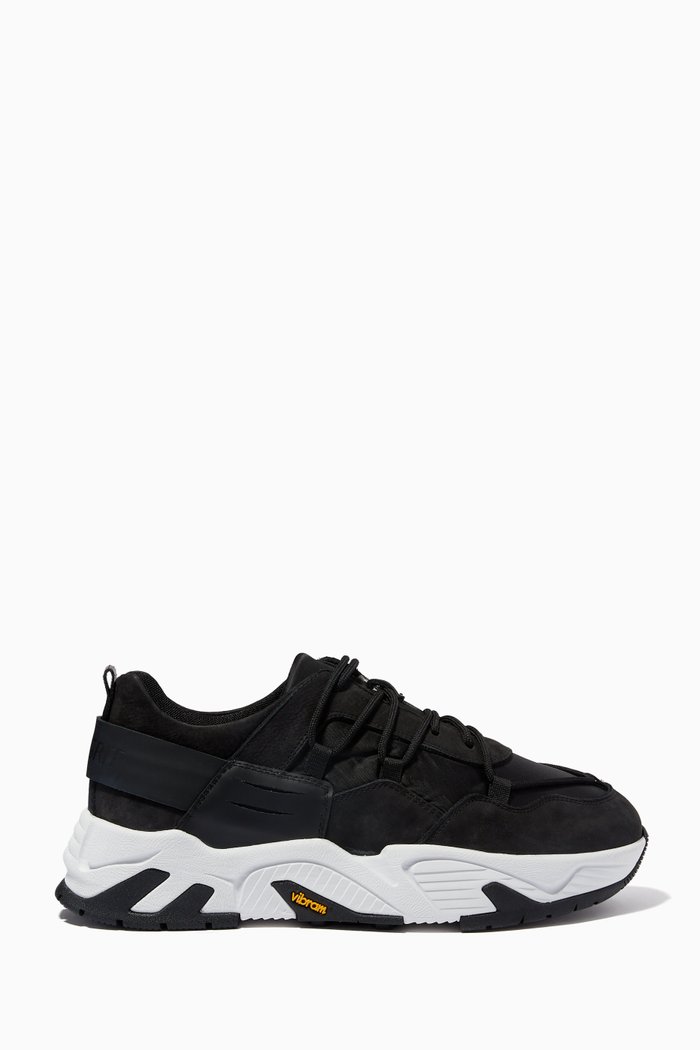 

Hollen Sneakers in Leather, Black
