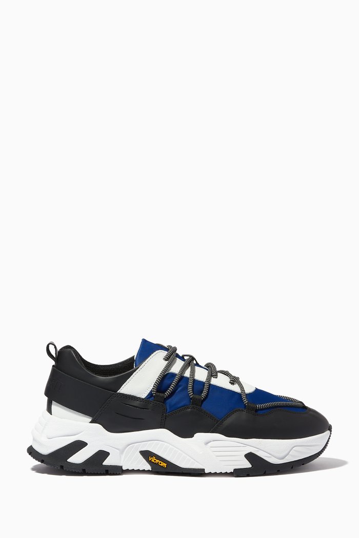

Hollen Sneakers in Leather, Blue