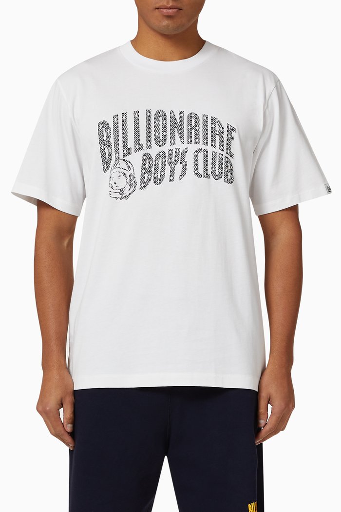 

Arch Logo T-shirt in Cotton, White