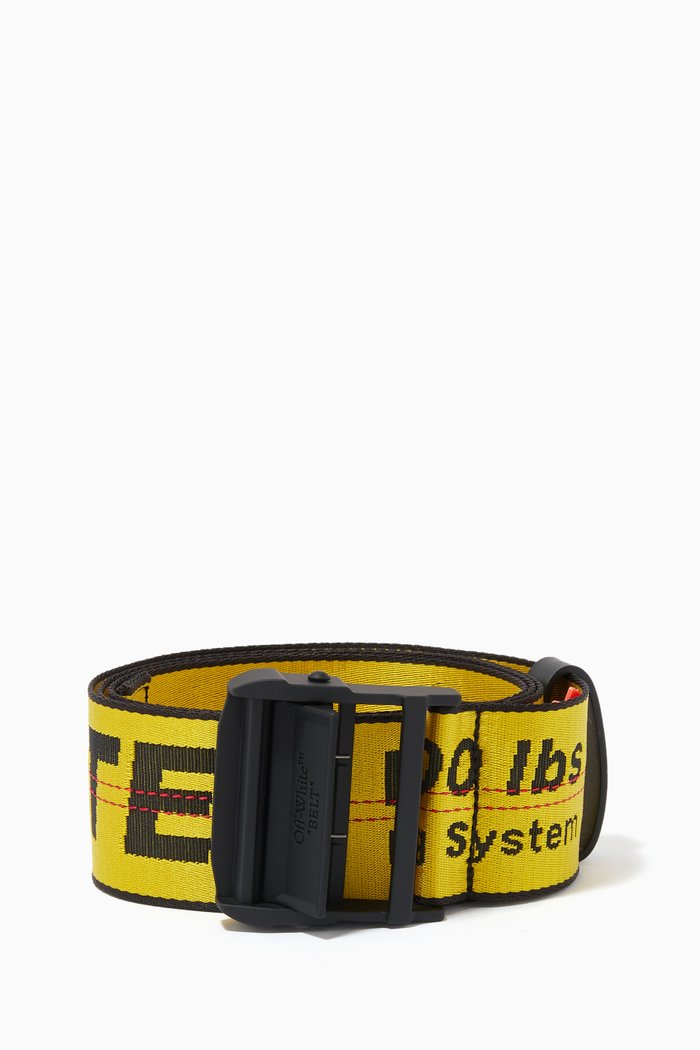 

Classic Industrial Travel Luggage Belt, Yellow