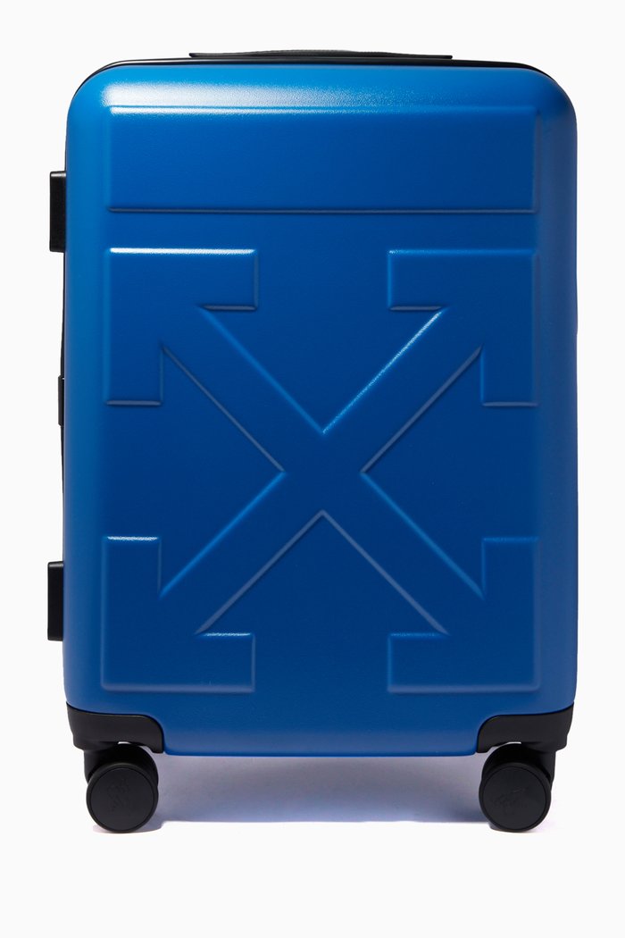 

"FOR TRAVEL" Arrows Luggage in Polycarbonate, Blue