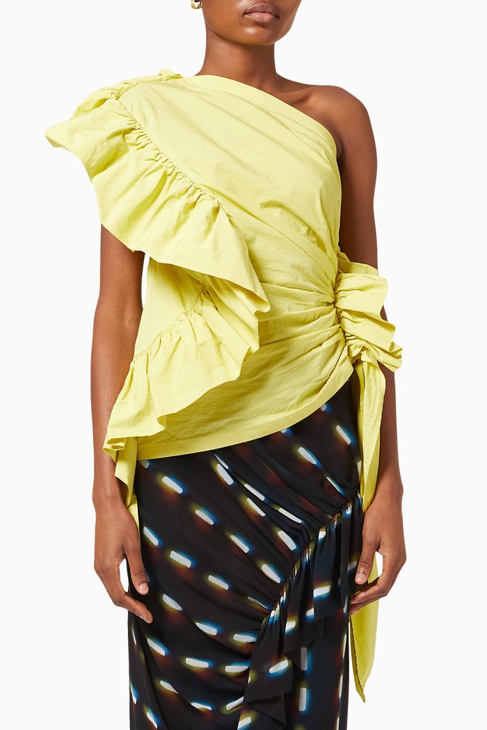 

Cony Top in Cotton, Yellow