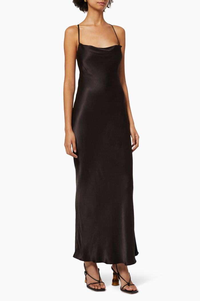 

Giselle Midi Dress, Black