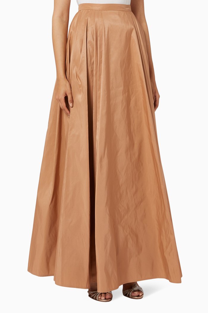 

Ottoman Maxi Skirt, Neutral