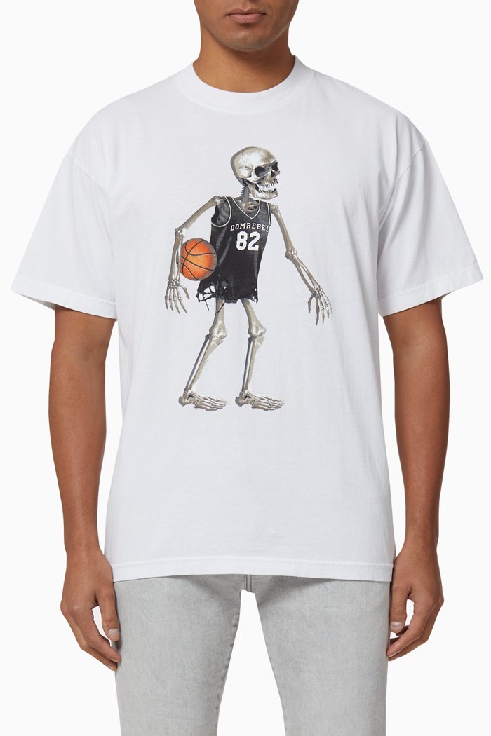 Skeleball Box T-Shirt, White