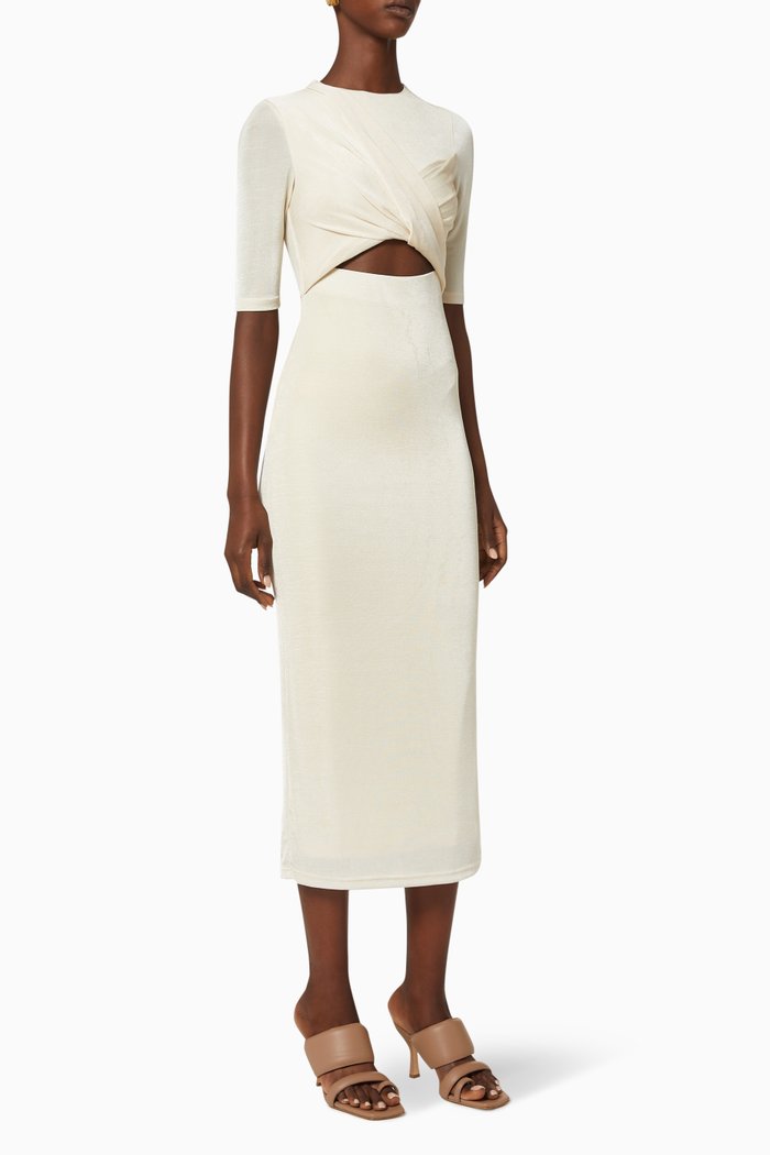 

Mila Jersey Dress, Neutral