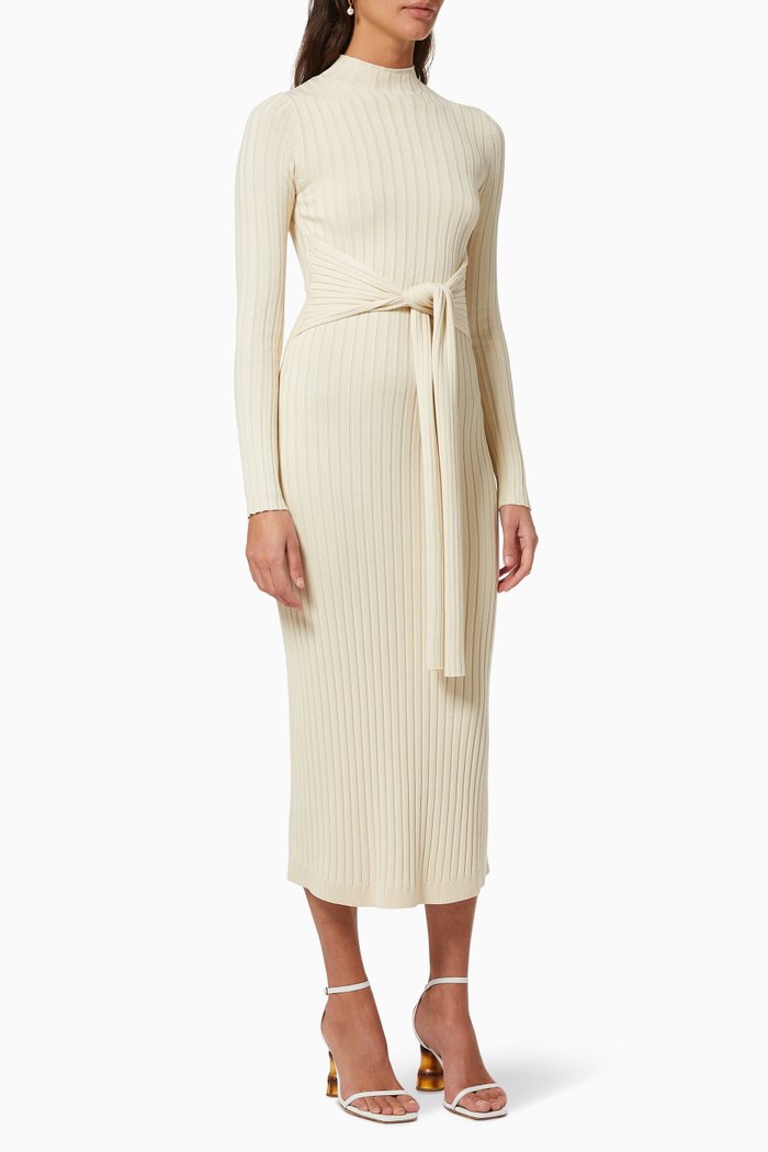 

Ariana Knit Dress, Neutral
