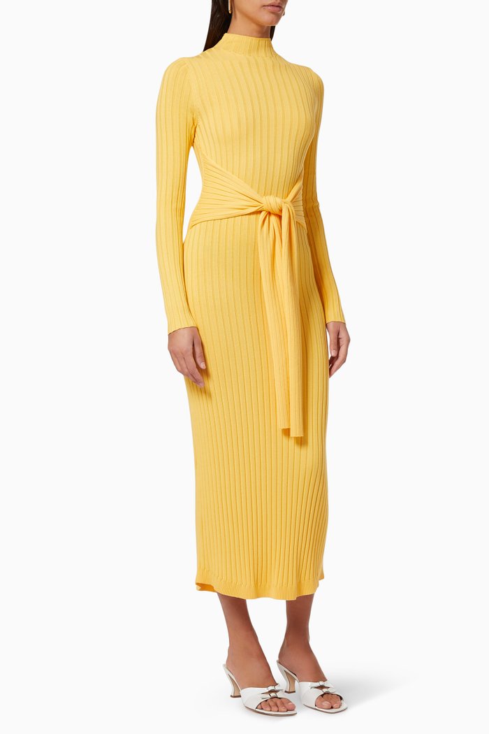 

Ariana Knit Dress, Yellow