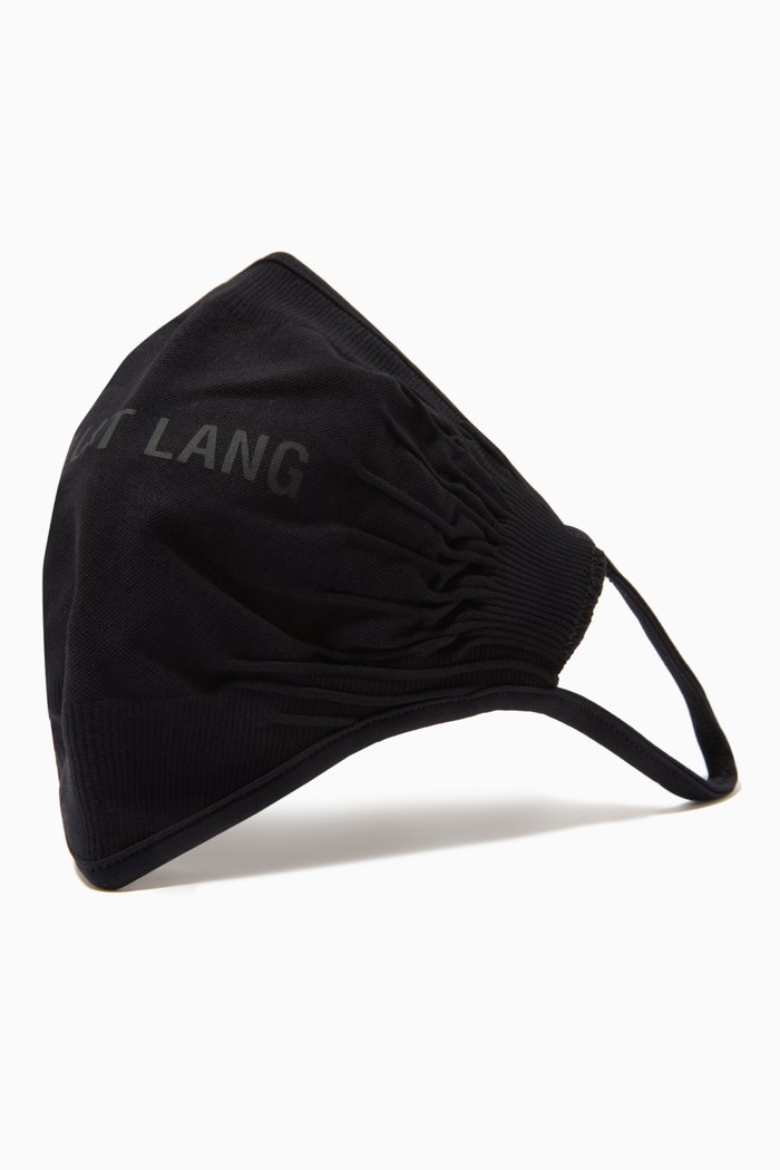 

Helmut Lang Logo Face Mask, Black