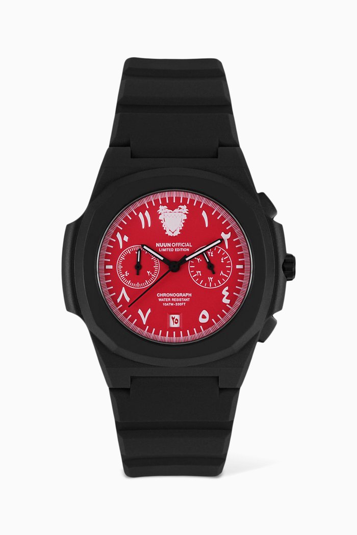 

Bahrain Chronograph Limited Edition Watch, Red