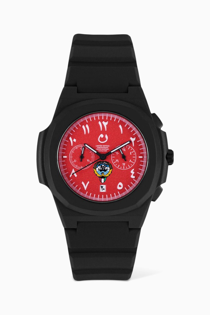 

Kuwait Chronograph Limited Edition Watch, Red