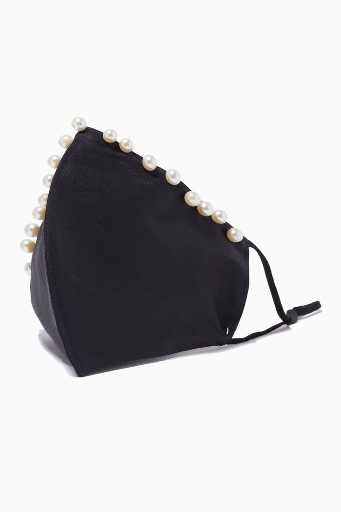 

Pearl Face Mask, Black