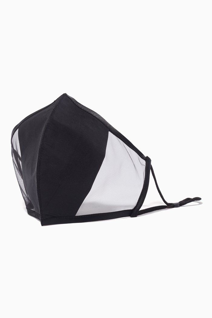 

Net Face Mask, Black