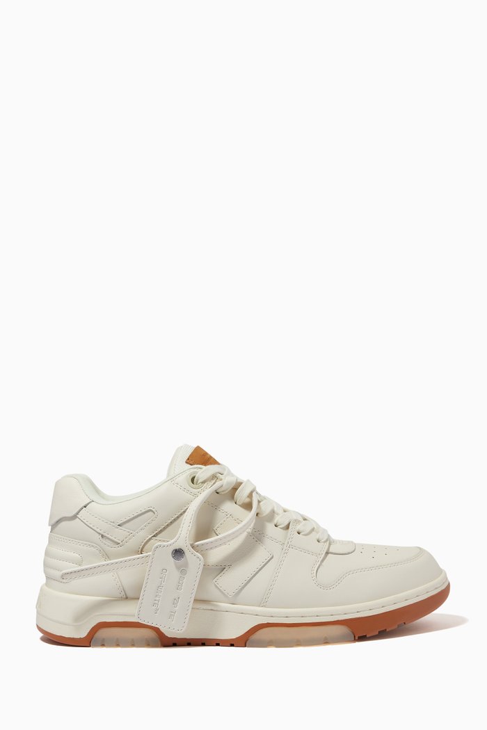 

Out of Office "OOO" Sneakers in Leather, White