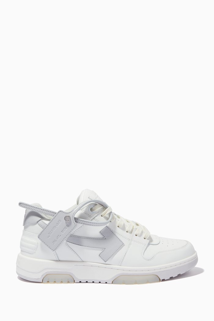 

Out of Office "OOO" Sneakers in Leather, White