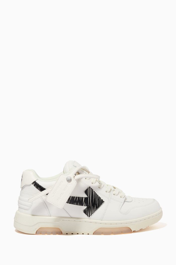 

Out of Office "OOO" Sneakers in Leather, White