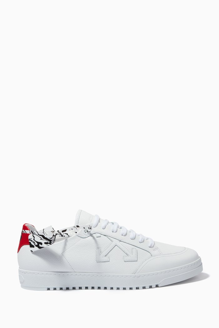 2.0 Sneakers in Leather, White