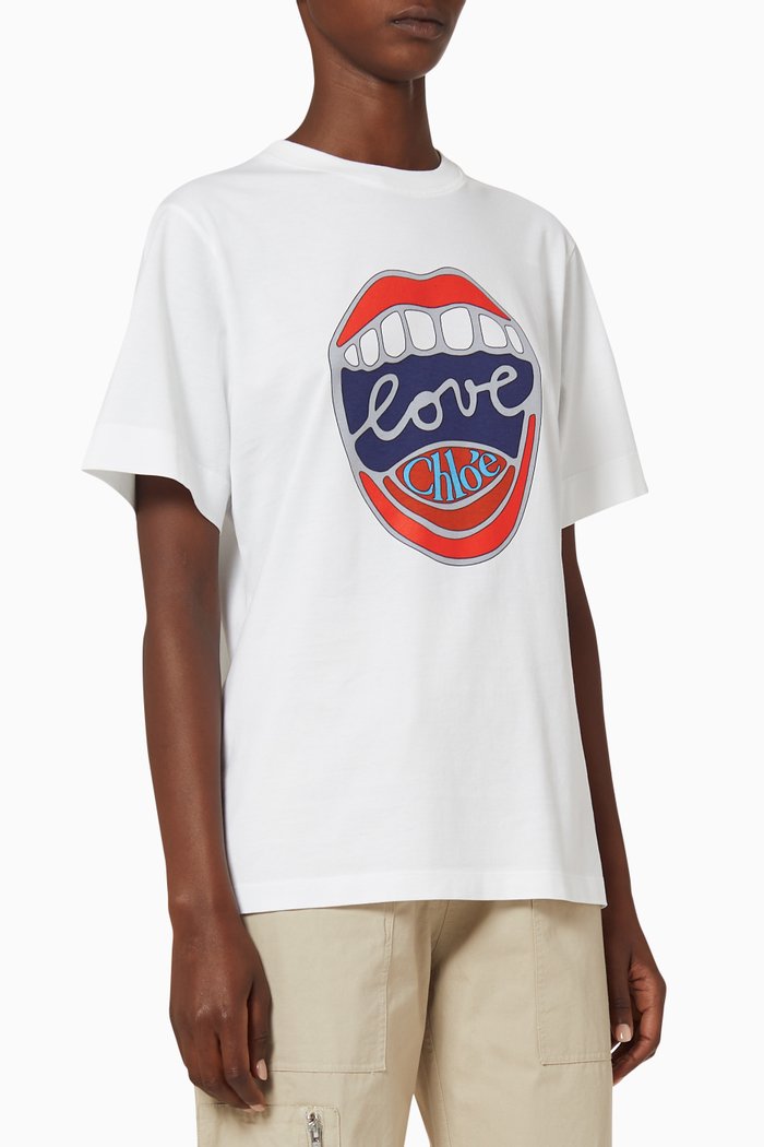 

Pop Art Organic Cotton T-Shirt, White