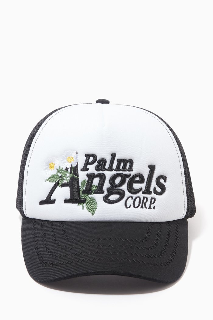 

Daisy Logo Baseball Cap in Cotton-Blend, Black