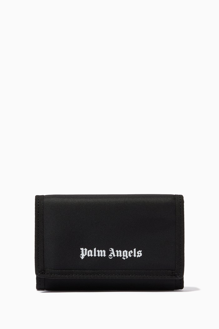 

Logo Wallet in Nylon, Black