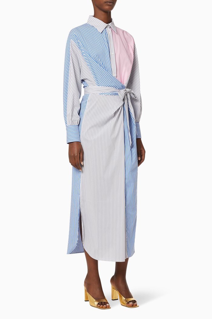 

Knot Shirt Dress, Multicolour