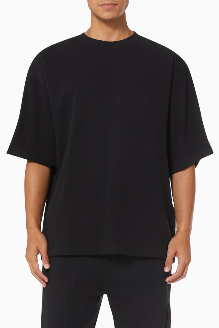 

Logo T-shirt in Cotton, Black