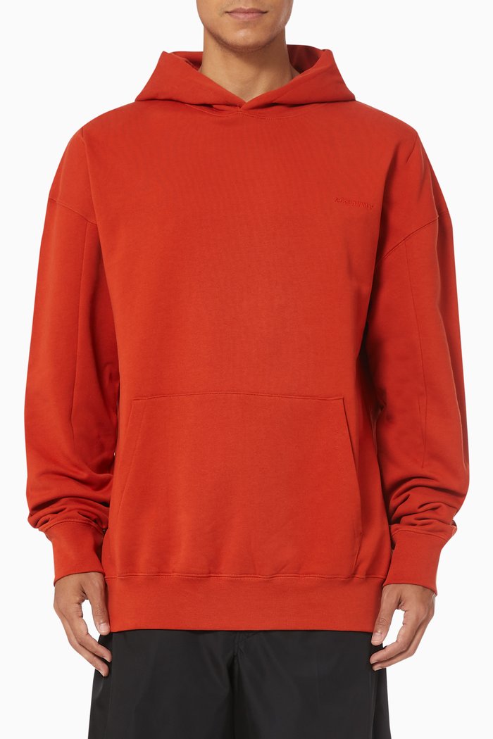 

Logo Hoodie in Cotton, Orange