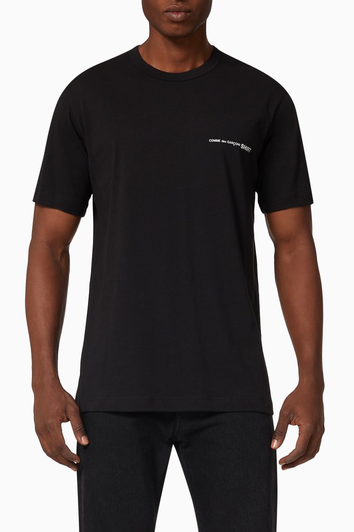 

Logo Cotton T-shirt, Black