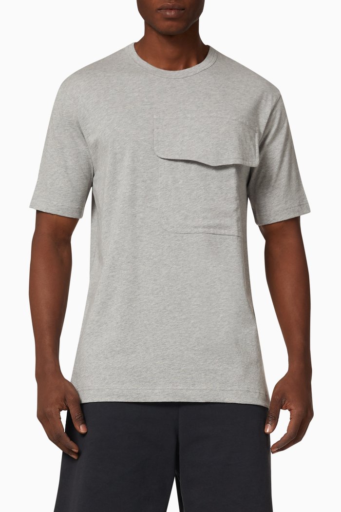 

Utility Cotton T-shirt, Grey