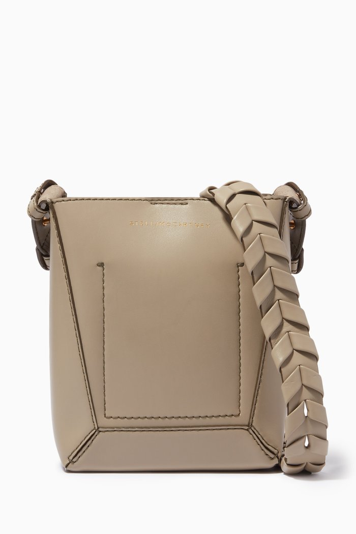 

Small Hobo Bag in Eco Alter Nappa, Neutral
