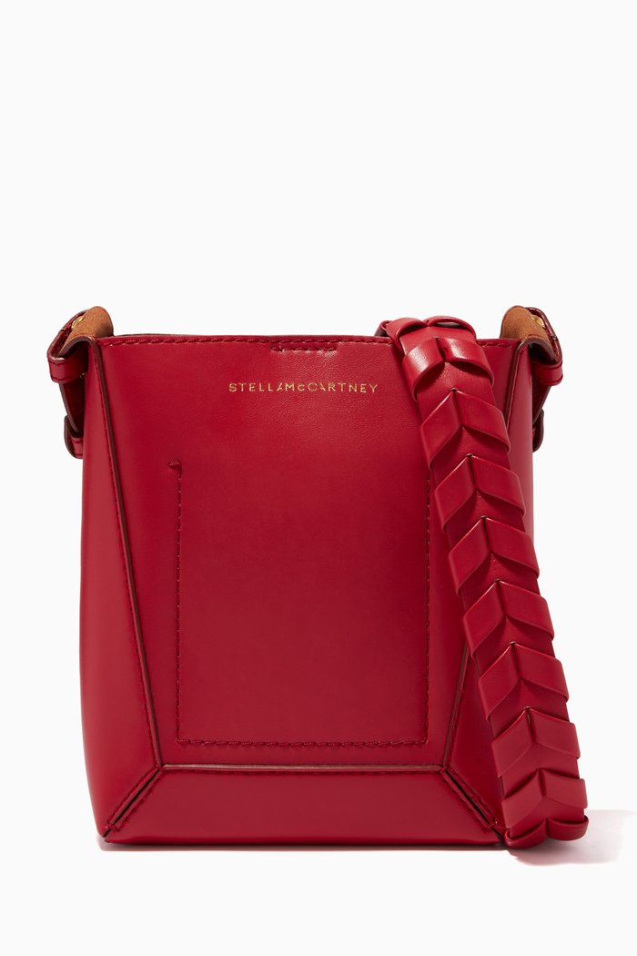 

Small Hobo Bag in Eco Alter Nappa, Red