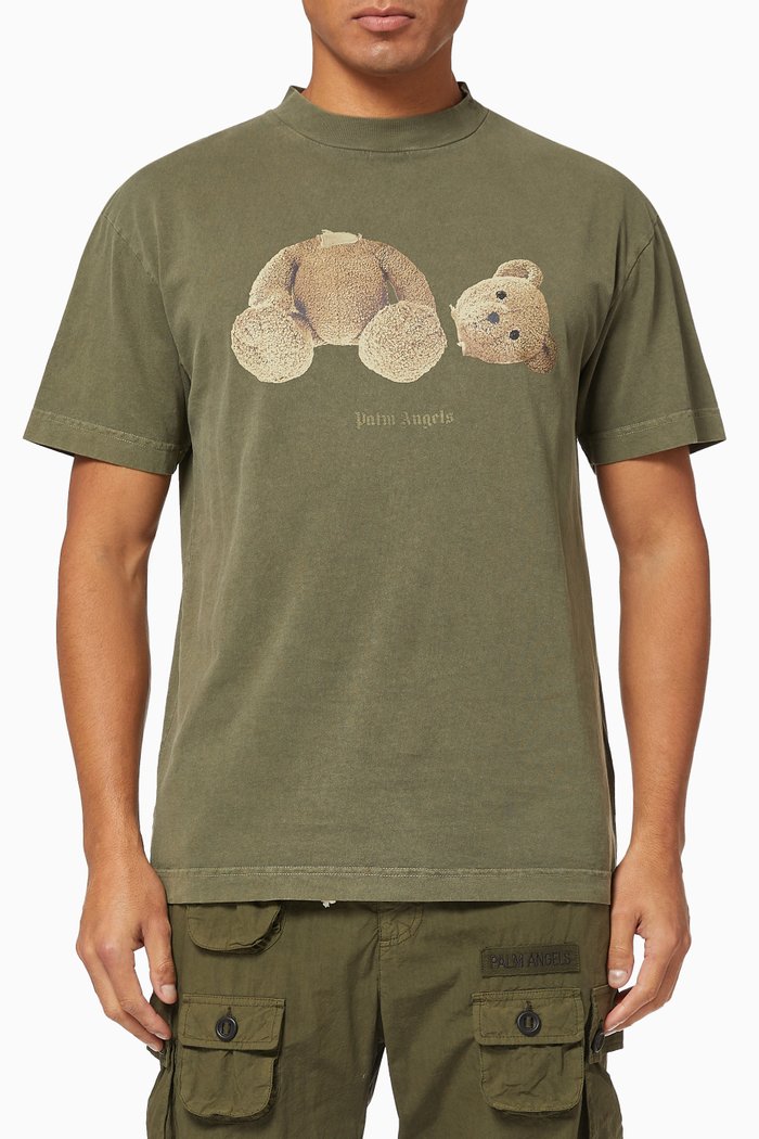 

Bear Cotton T-Shirt, Neutral