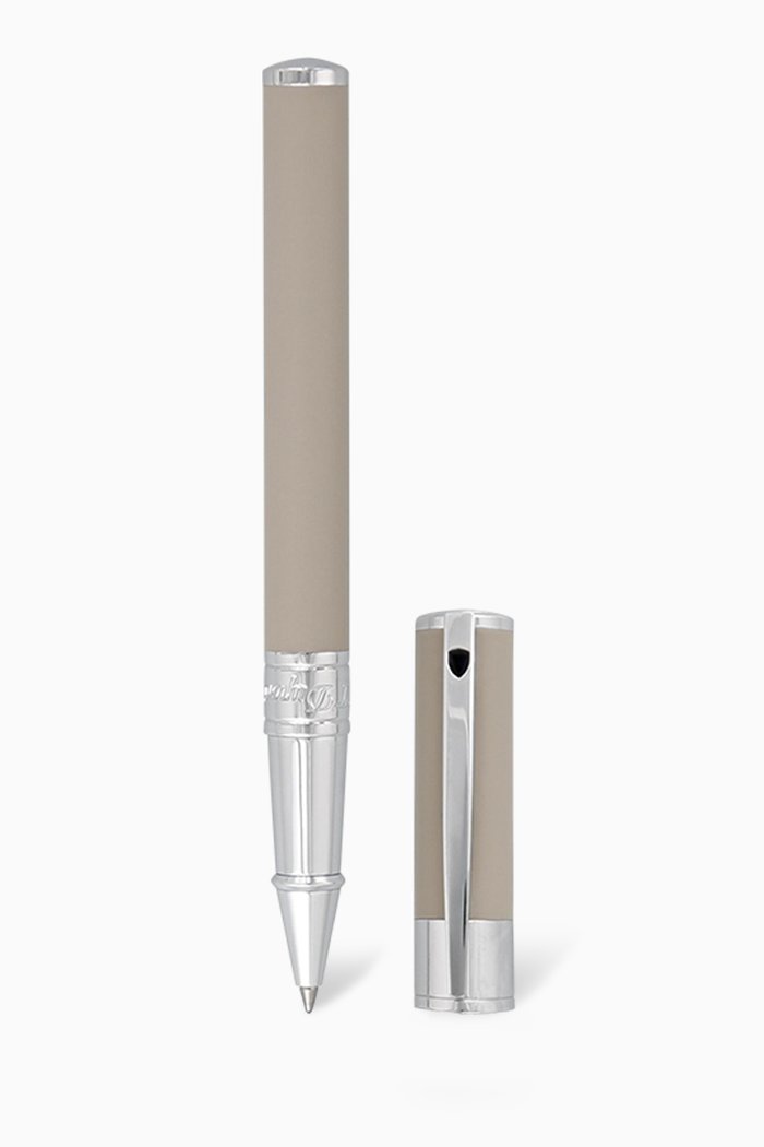 

D-Initial Chrome-Finish Rollerball Pen, Neutral