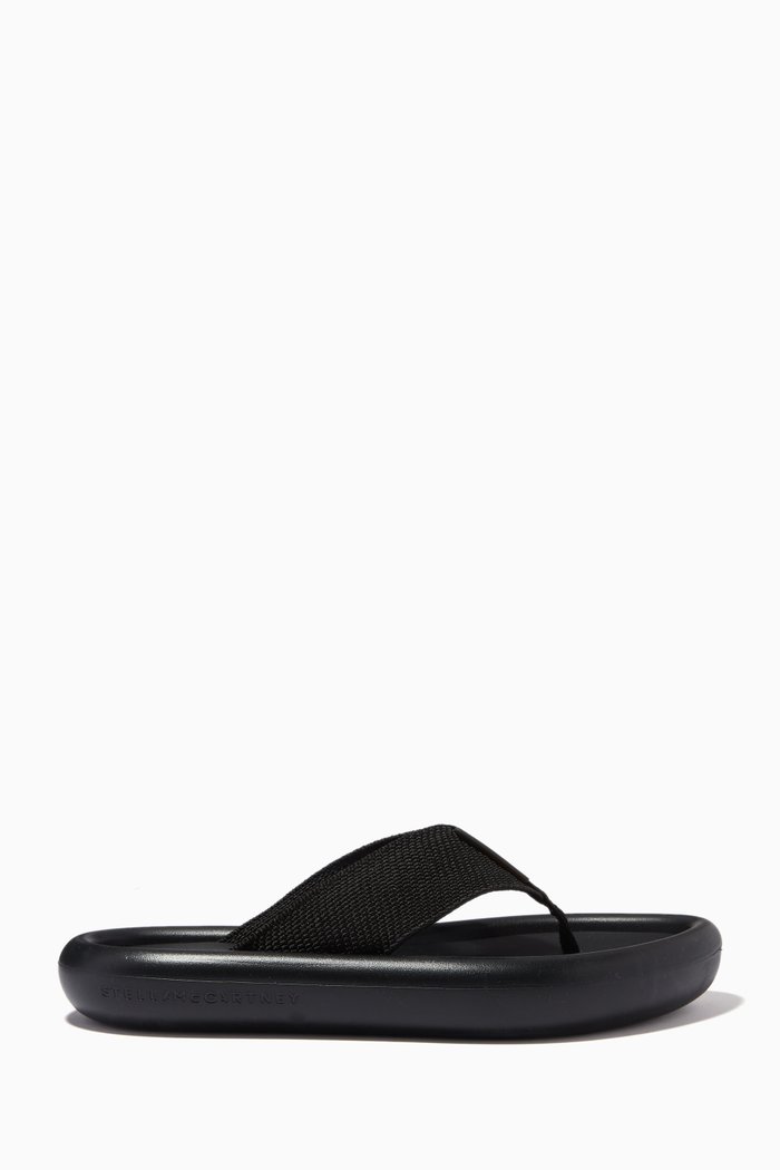

Air Slides with Webbing Straps, Black