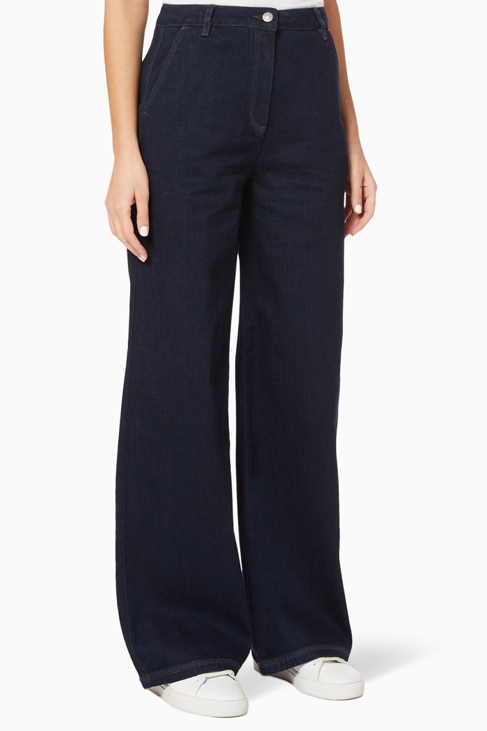 

Tonale Palazzo Jeans, Blue