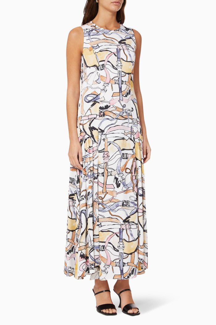 

Stesura Viscose Dress, White