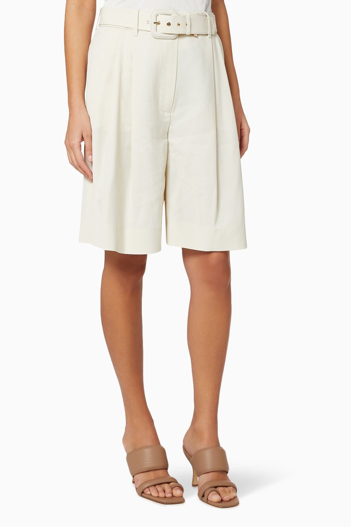 

Botanica Bermuda Shorts, White