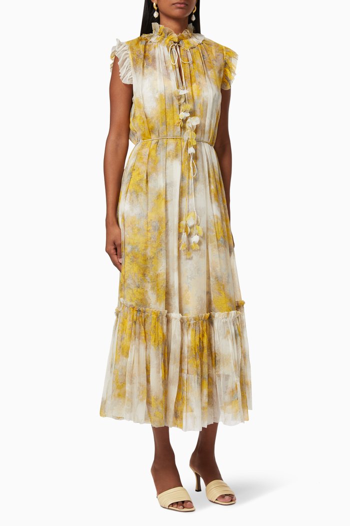 

Botanica Wattle Midi Dress, Yellow