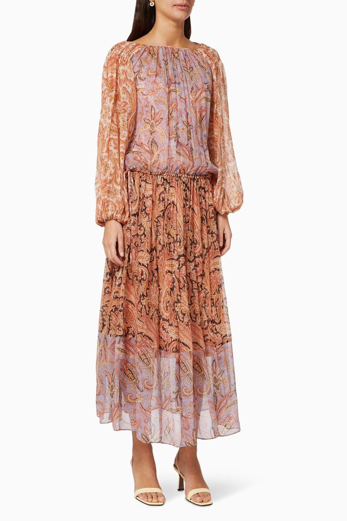 

Botanica Ruched Dress, Pink