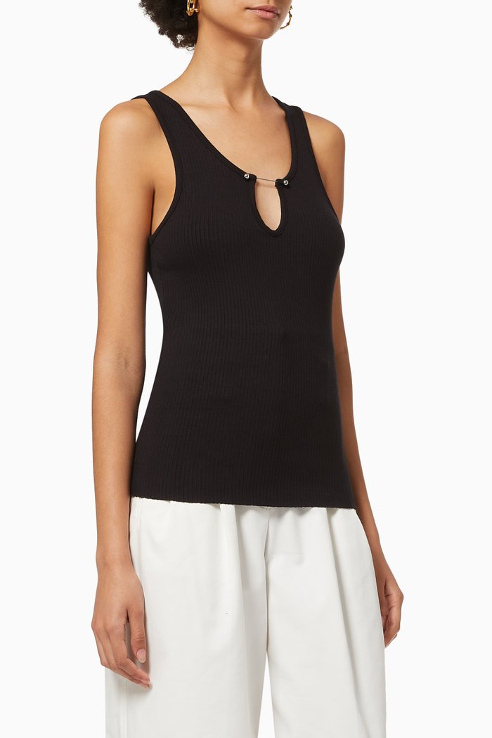 Barbell Tank Top, Black