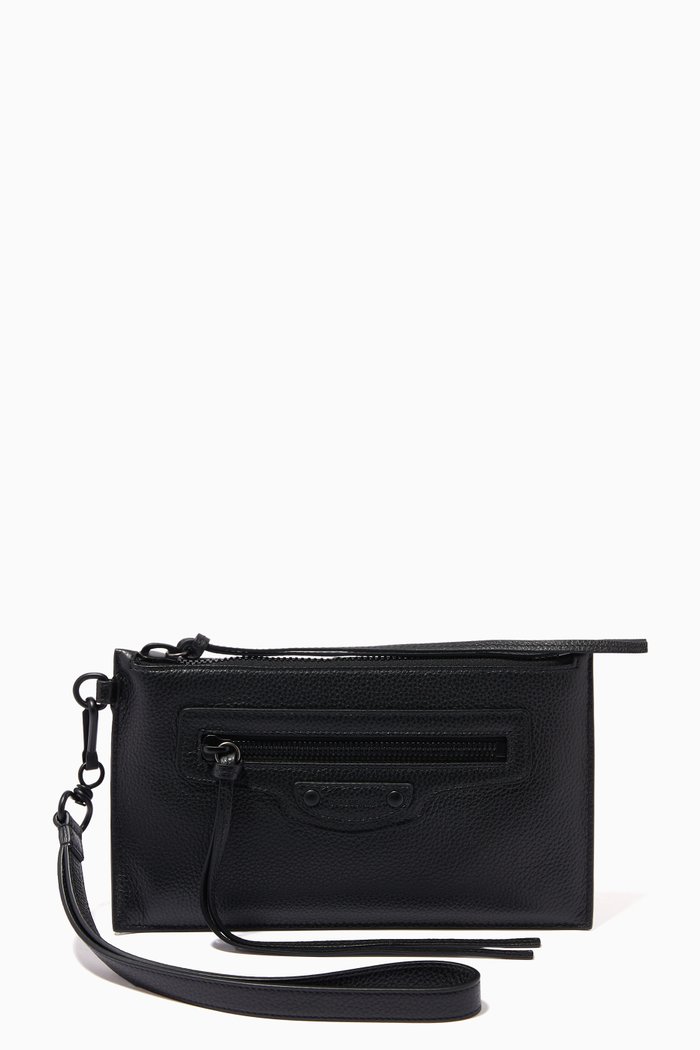 

Neo Classic XS Pouch in Grained Calfskin, Black