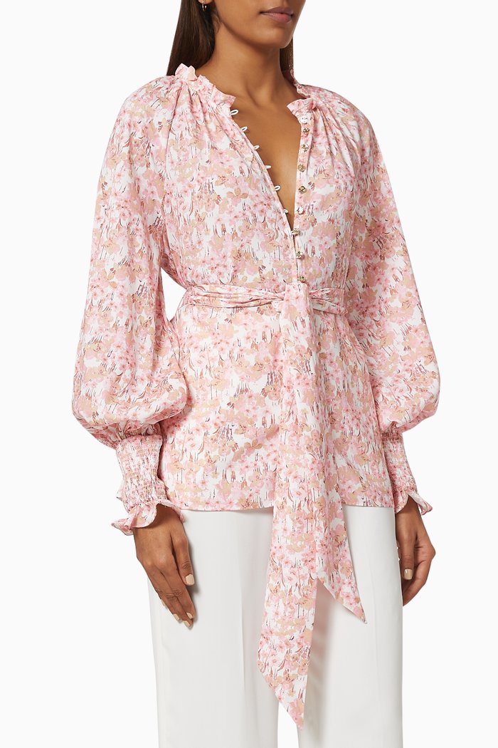 

Blaze Long Sleeves Top, Pink