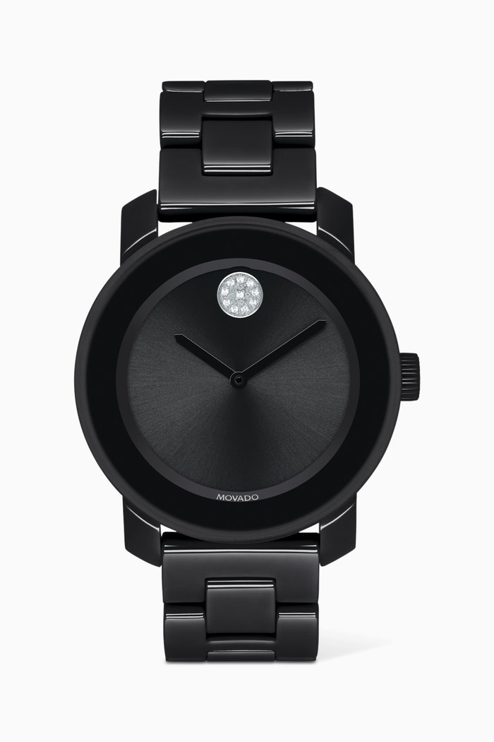

BOLD Ceramics Quartz Watch, 36mm, Black